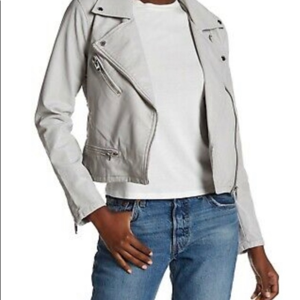 BLANKNYC Faux Leather Moto Jacket